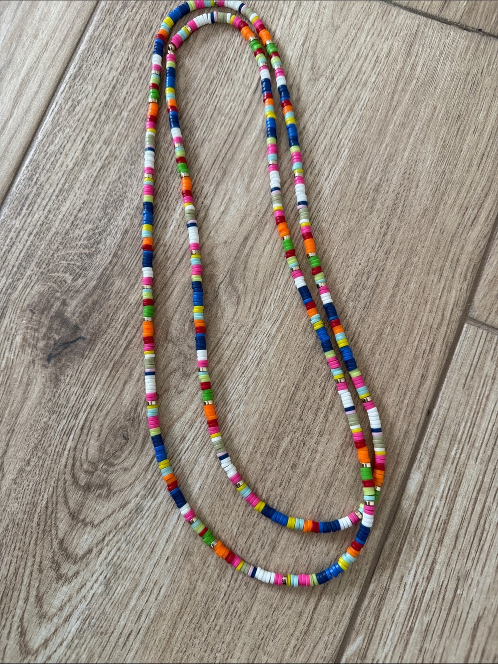 Roxanne Assoulin Colorful Multicolor Seed Bead Necklace - Picture 3 of 3